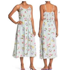 American Rag NWT Slim Tank Floral Midi Dress size Large